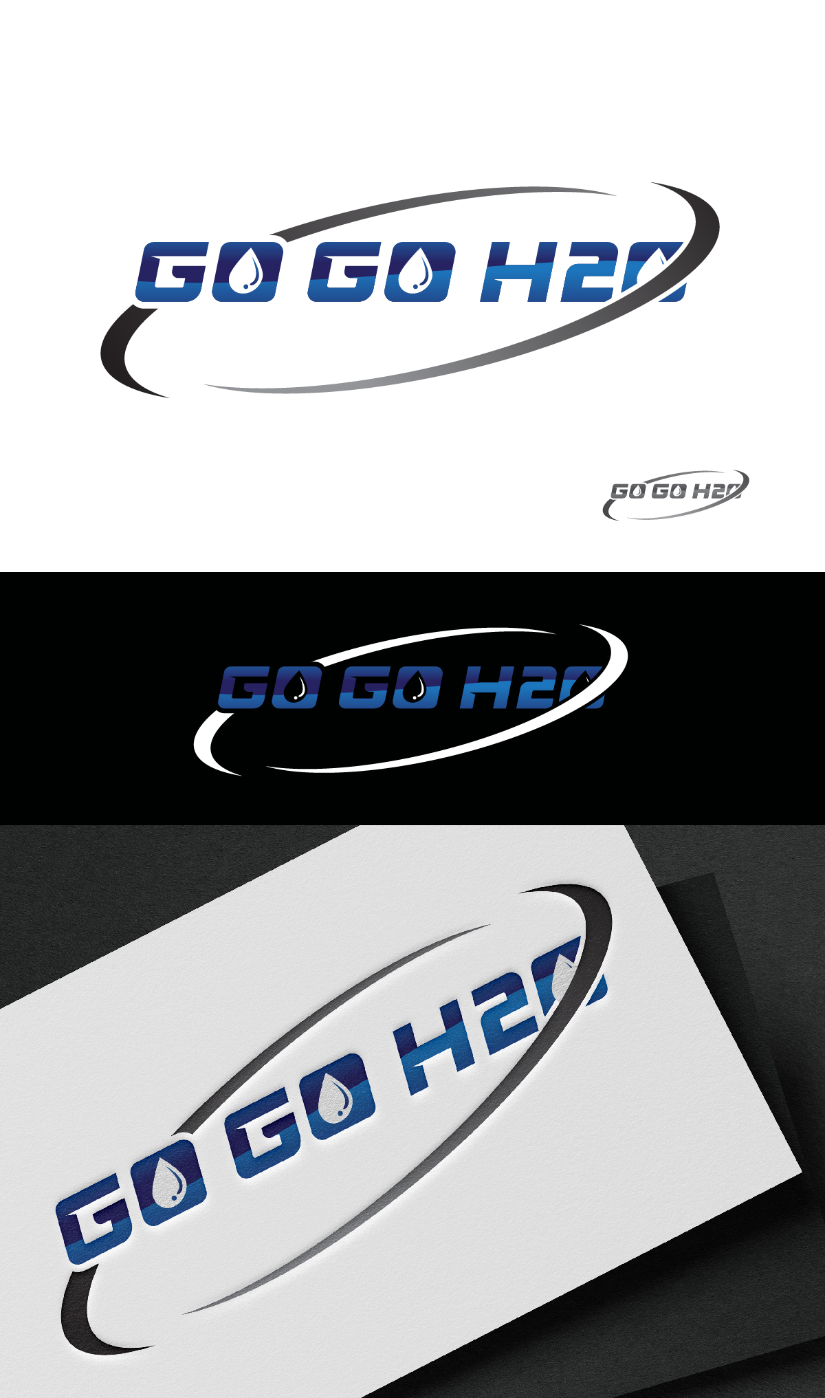 Logo Design by DesignLima for Go Go H2O | Design #31489885