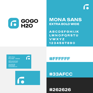 Logo Design by Decos Studio for Go Go H2O | Design: #31484840