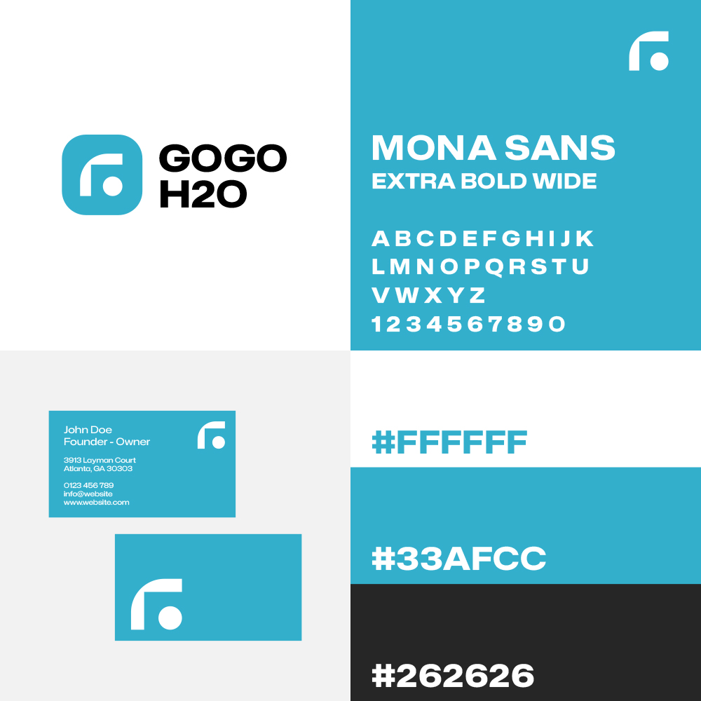 Logo Design by Decos Studio for Go Go H2O | Design #31484841