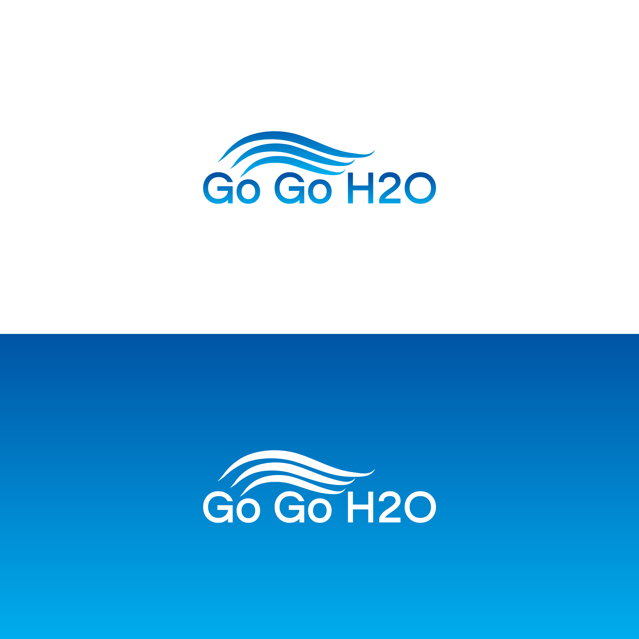 Logo Design by AL-BARAKAH for Go Go H2O | Design #31487674