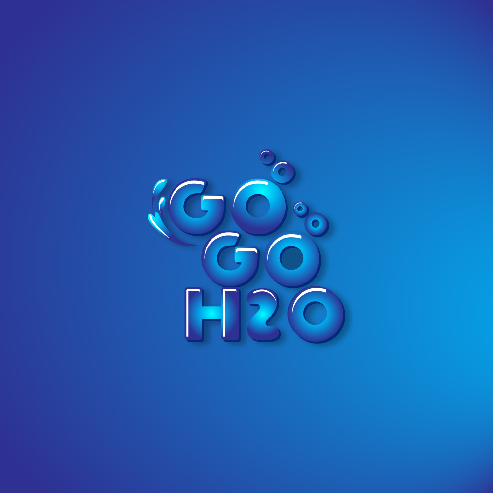 Logo Design by Ansh Design for Go Go H2O | Design #31488465