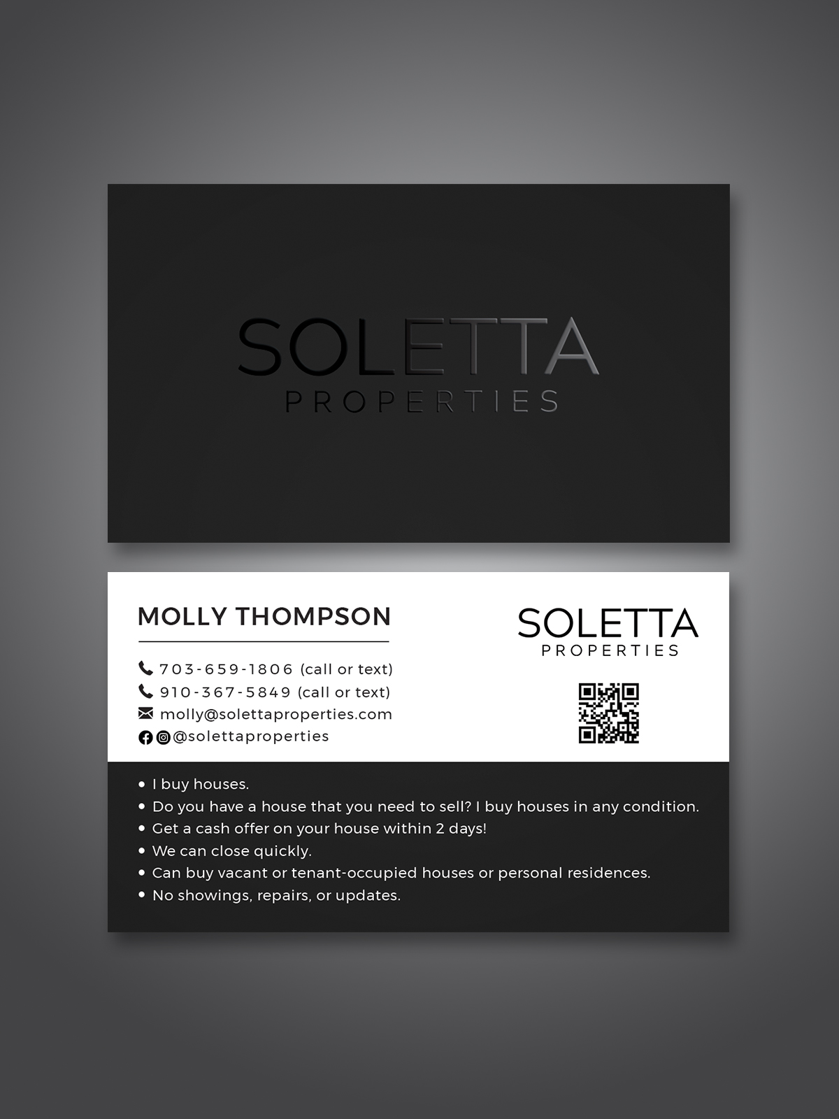 Visitenkarten-Design von Creative Moon Design für dieses Projekt | Design #31526449