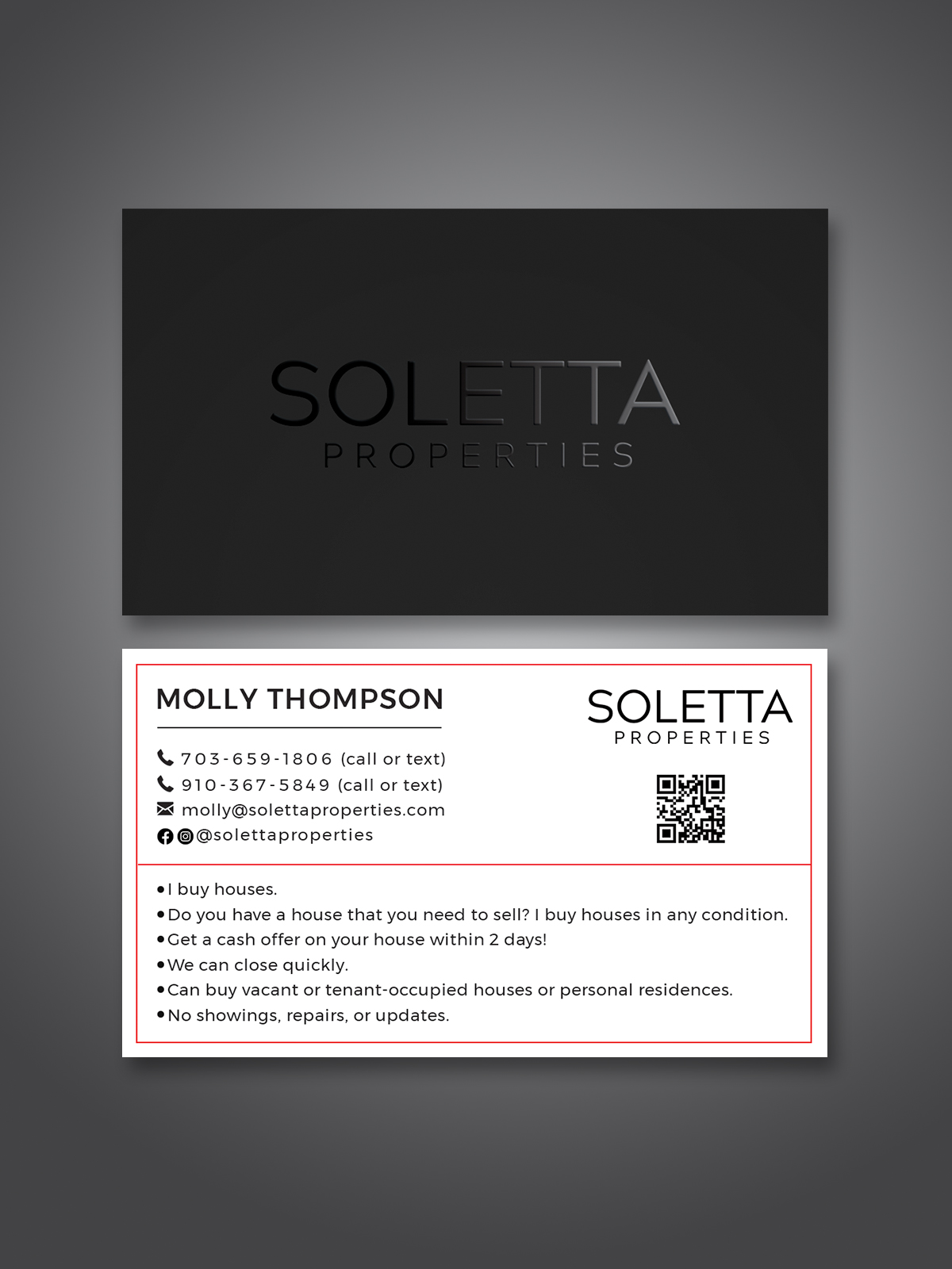 Visitenkarten-Design von Creative Moon Design für dieses Projekt | Design #31526450
