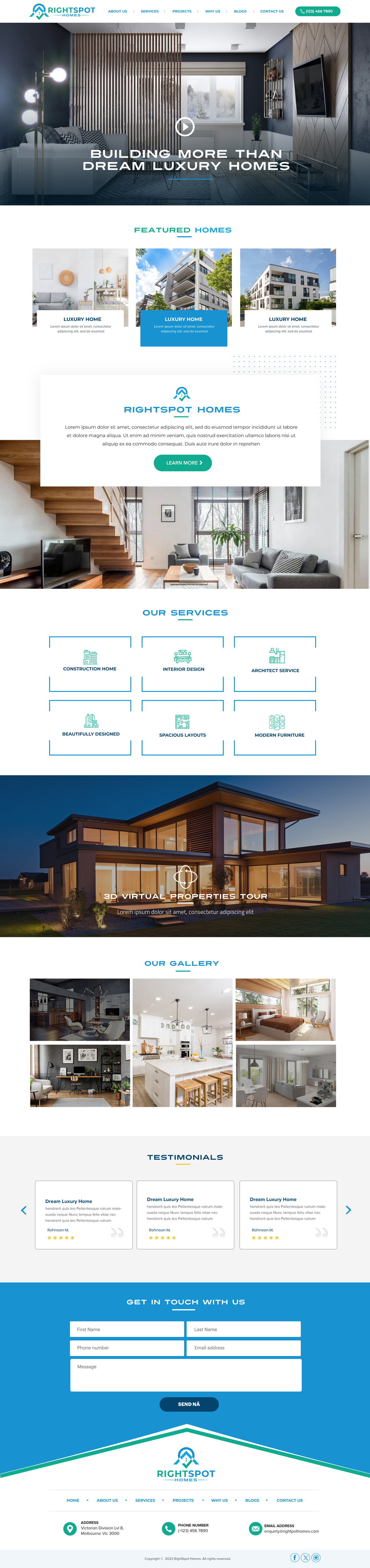 Web Design by Blue Sparrow for this project | Design #31505092