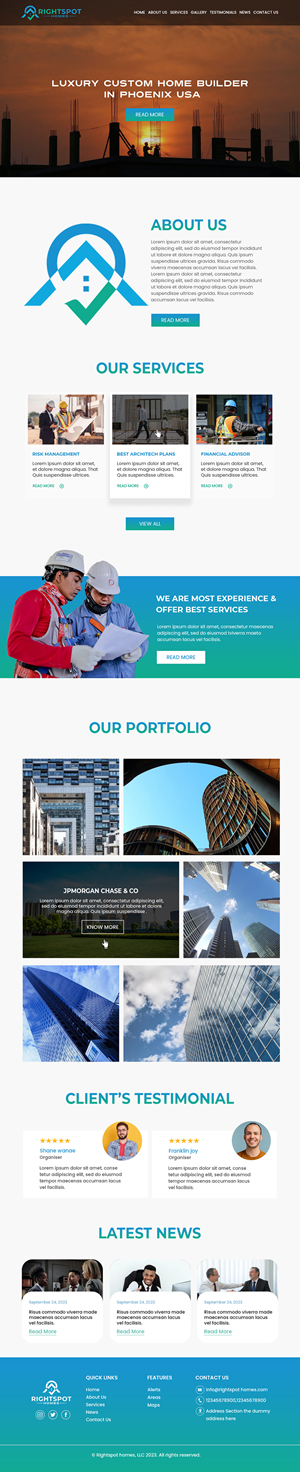 Web Design by Creations Box 2015 for this project | Design #31497503