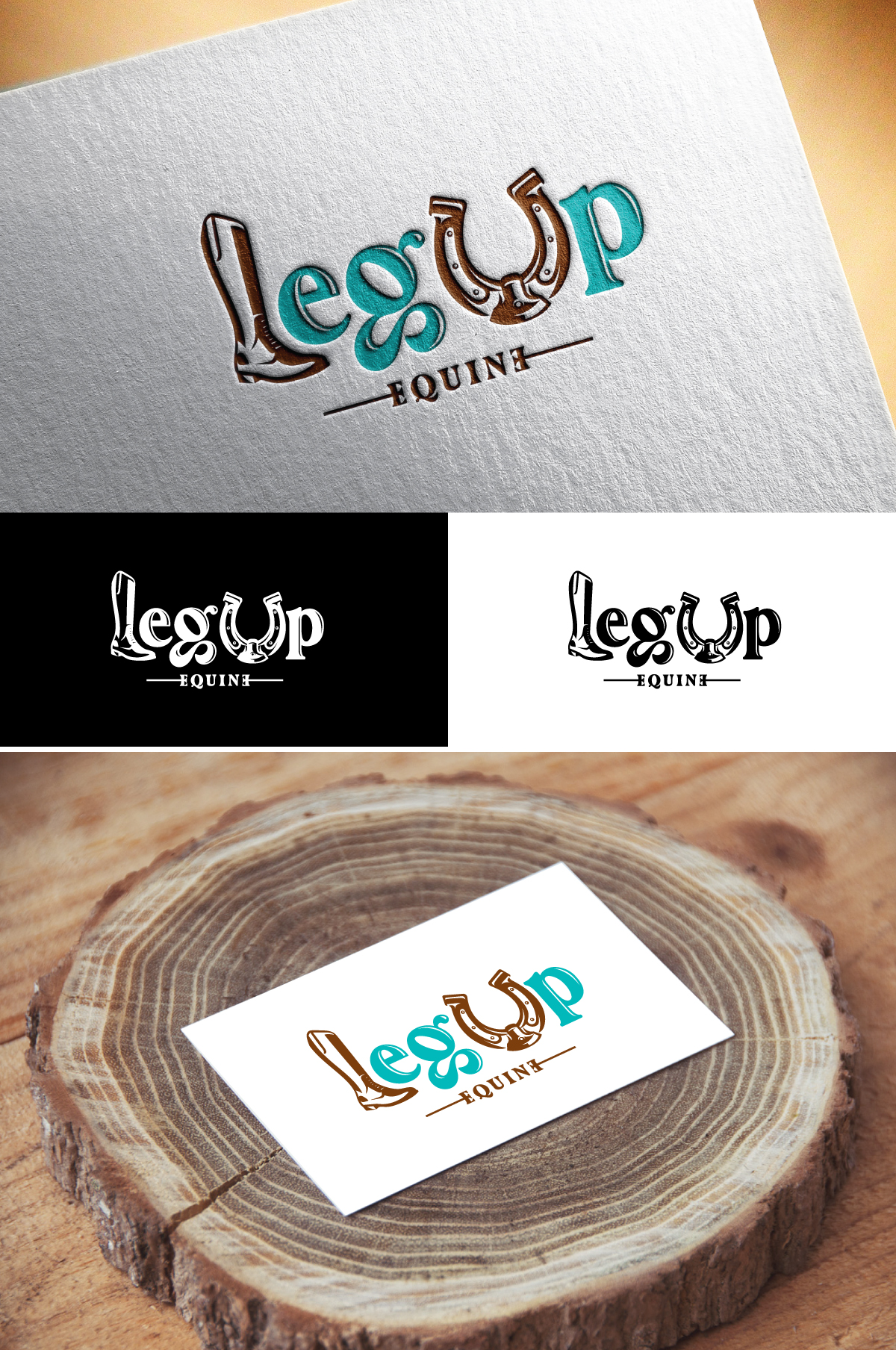 Logo Design by Logo Stock for B & A Health Services, PLLC | Design #31488847