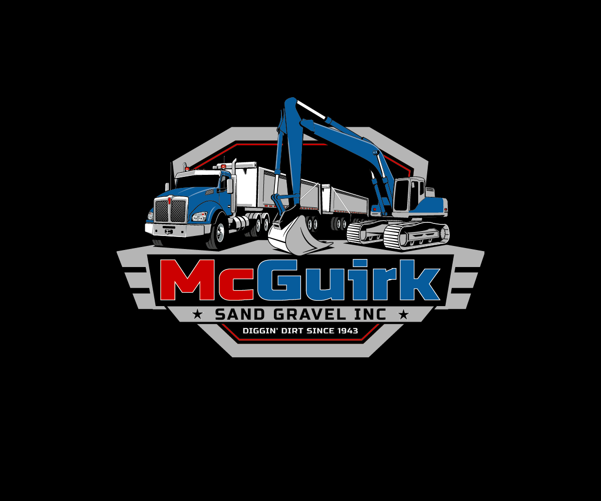 Logo Design by King Cobra for McGuirk Sand-Gravel, Inc. | Design #31534035