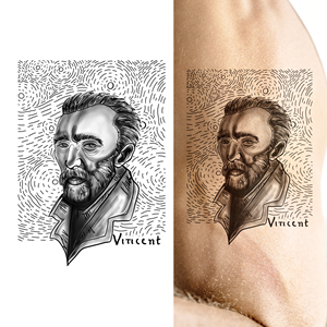 Tattoo Design by BUTTER work for this project | Design: #31516117