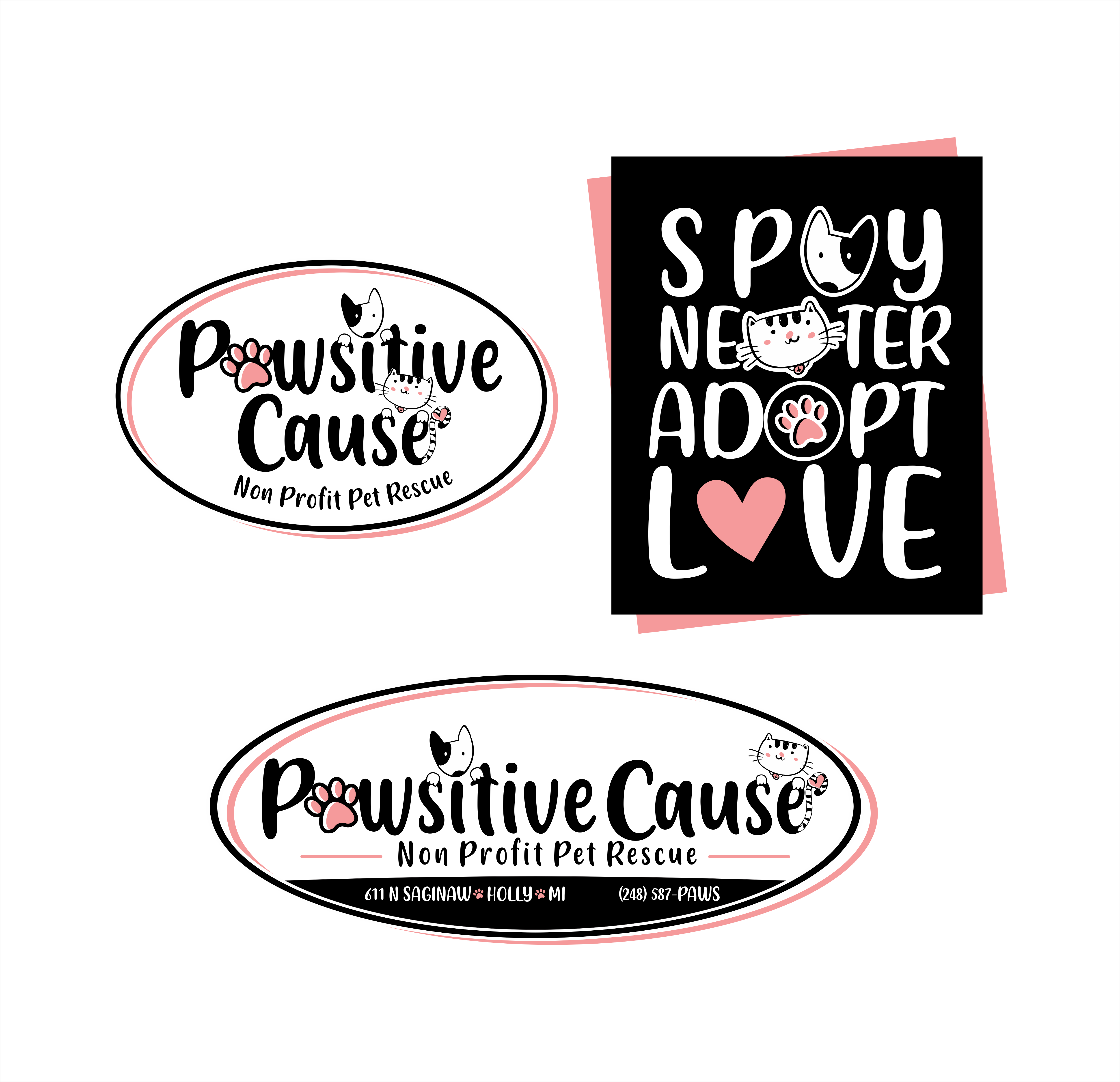 Diseño de Logo por GambarSERU para Pawsitive Care | Diseño #31515382
