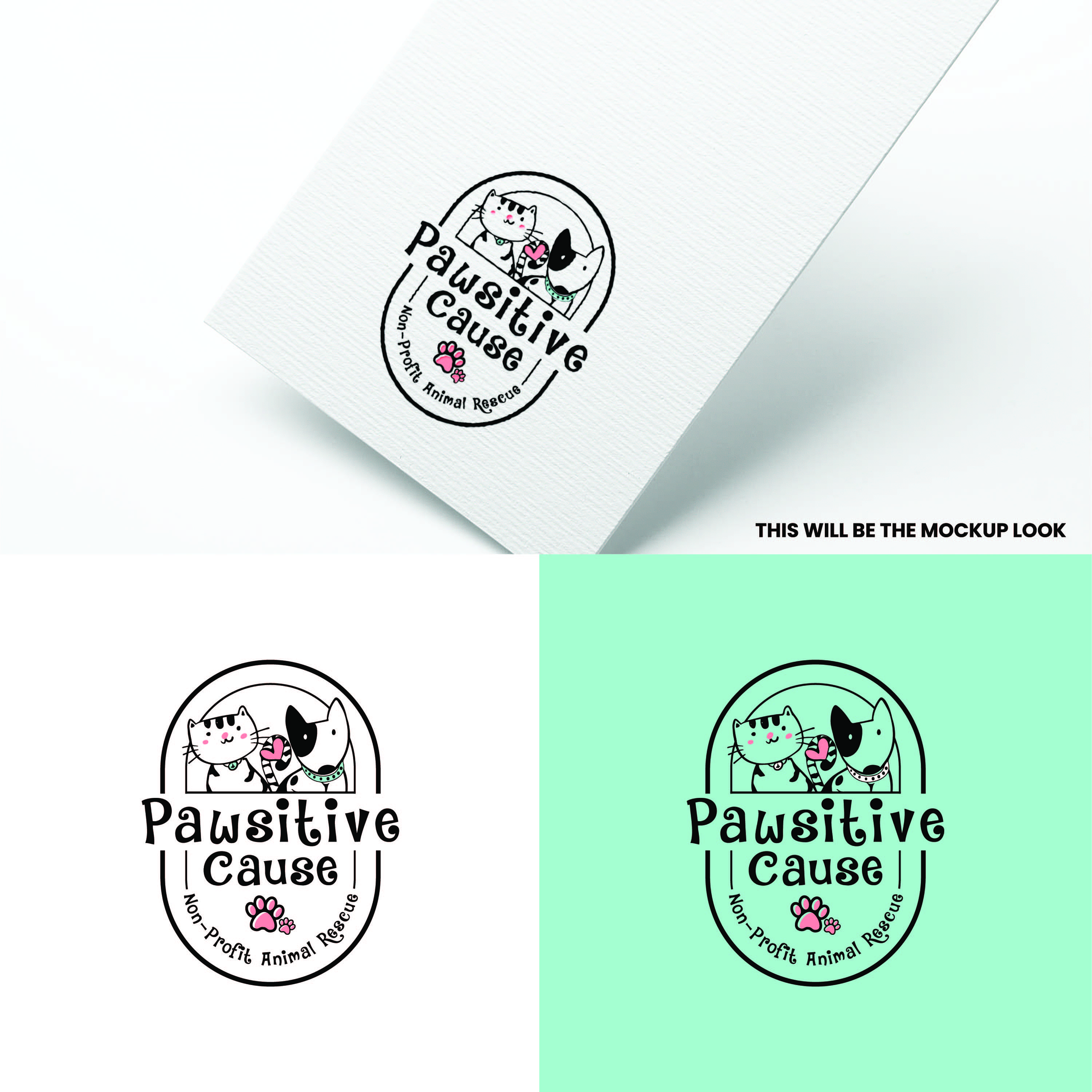 Logo Design by Design_Duo for Pawsitive Care | Design #31542117