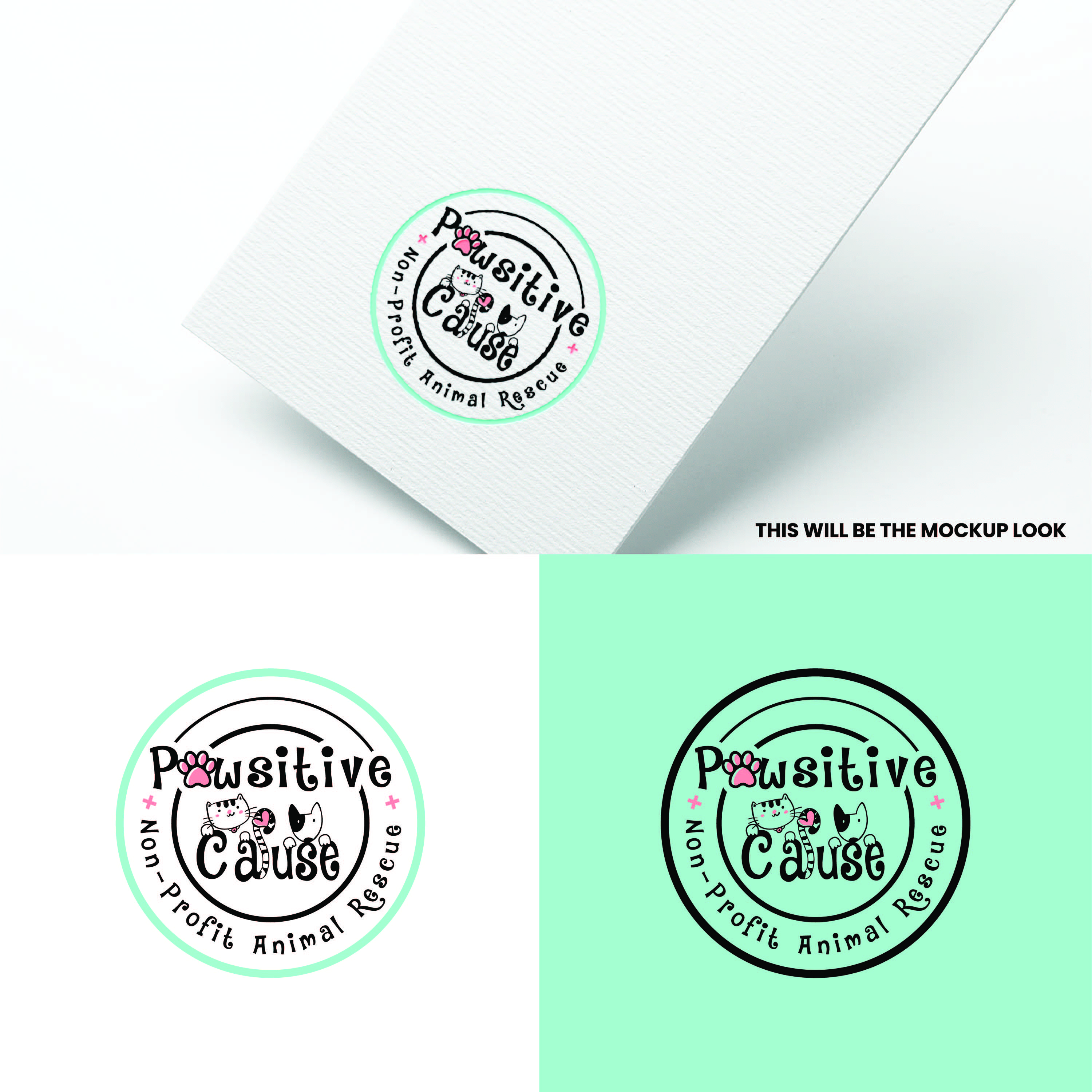 Diseño de Logo por Design_Duo para Pawsitive Care | Diseño #31542119