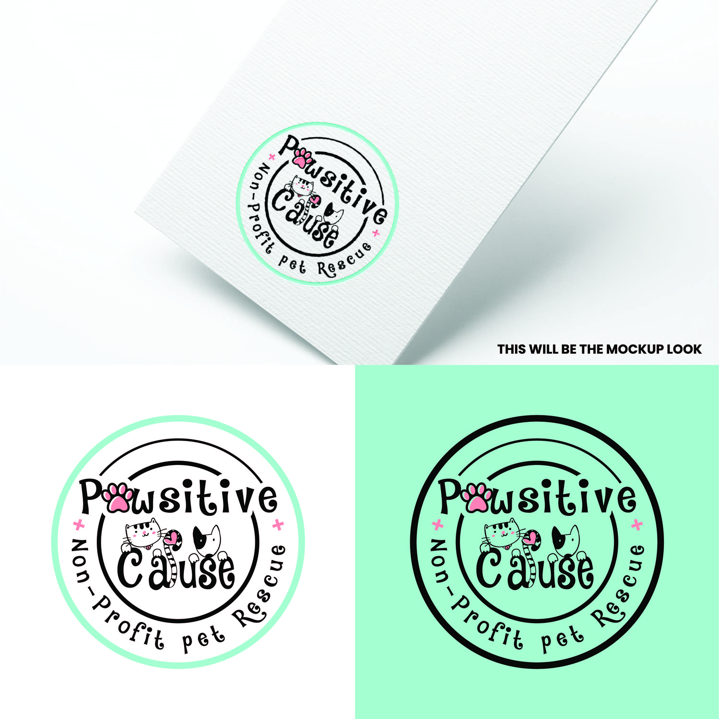 Logo Design by Design_Duo for Pawsitive Care | Design #31542592