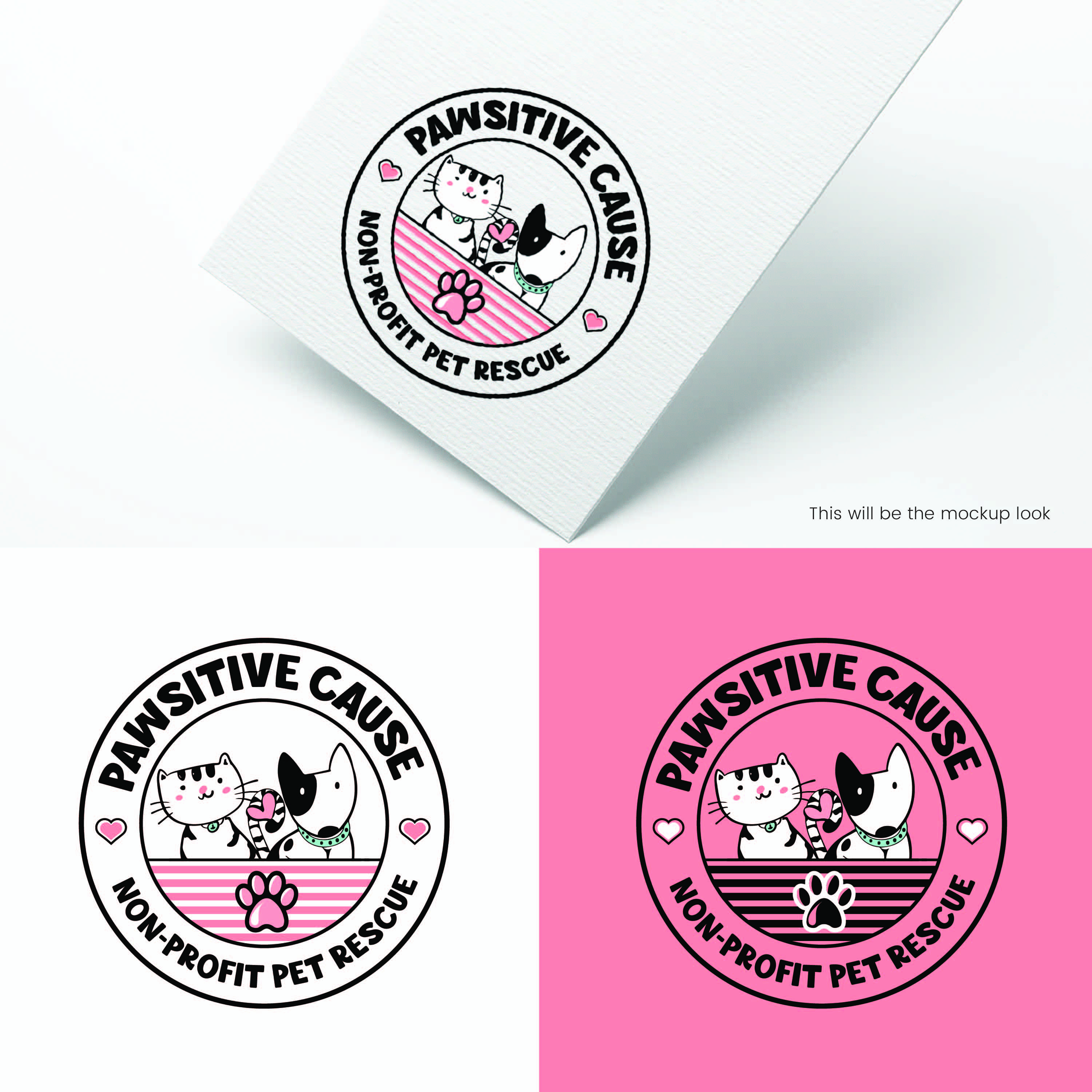 Logo Design by Design_Duo for Pawsitive Care | Design #31543138