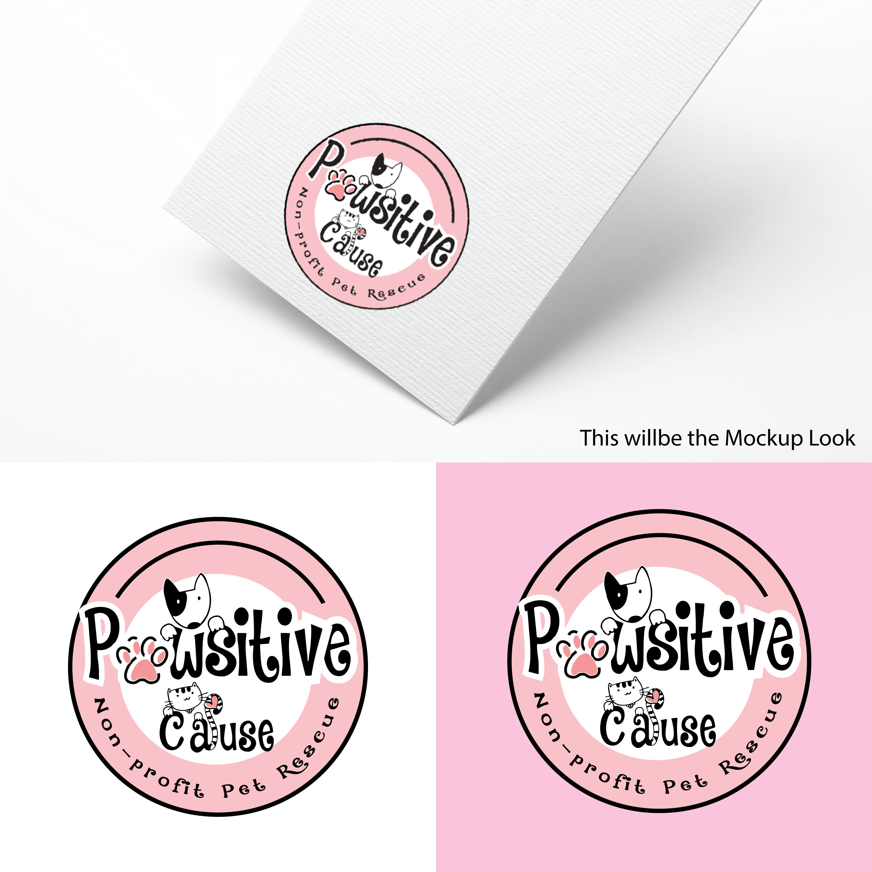 Logo Design by Design_Duo for Pawsitive Care | Design #31543249