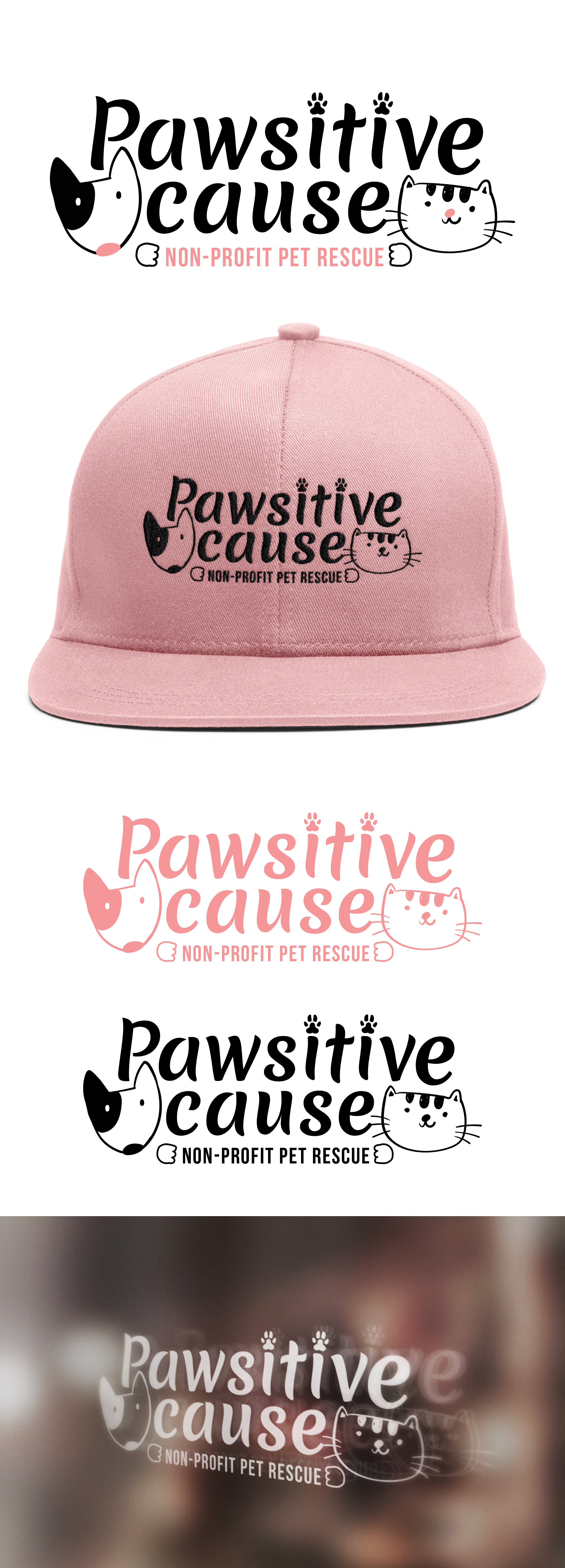 Diseño de Logo por Oleksandr Tovarkov para Pawsitive Care | Diseño #31503233