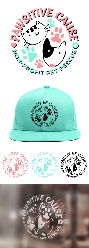 Logo Design by Oleksandr Tovarkov for Pawsitive Care | Design: #31535785