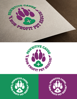 Logo Design by fly  design for Pawsitive Care | Design: #31504609