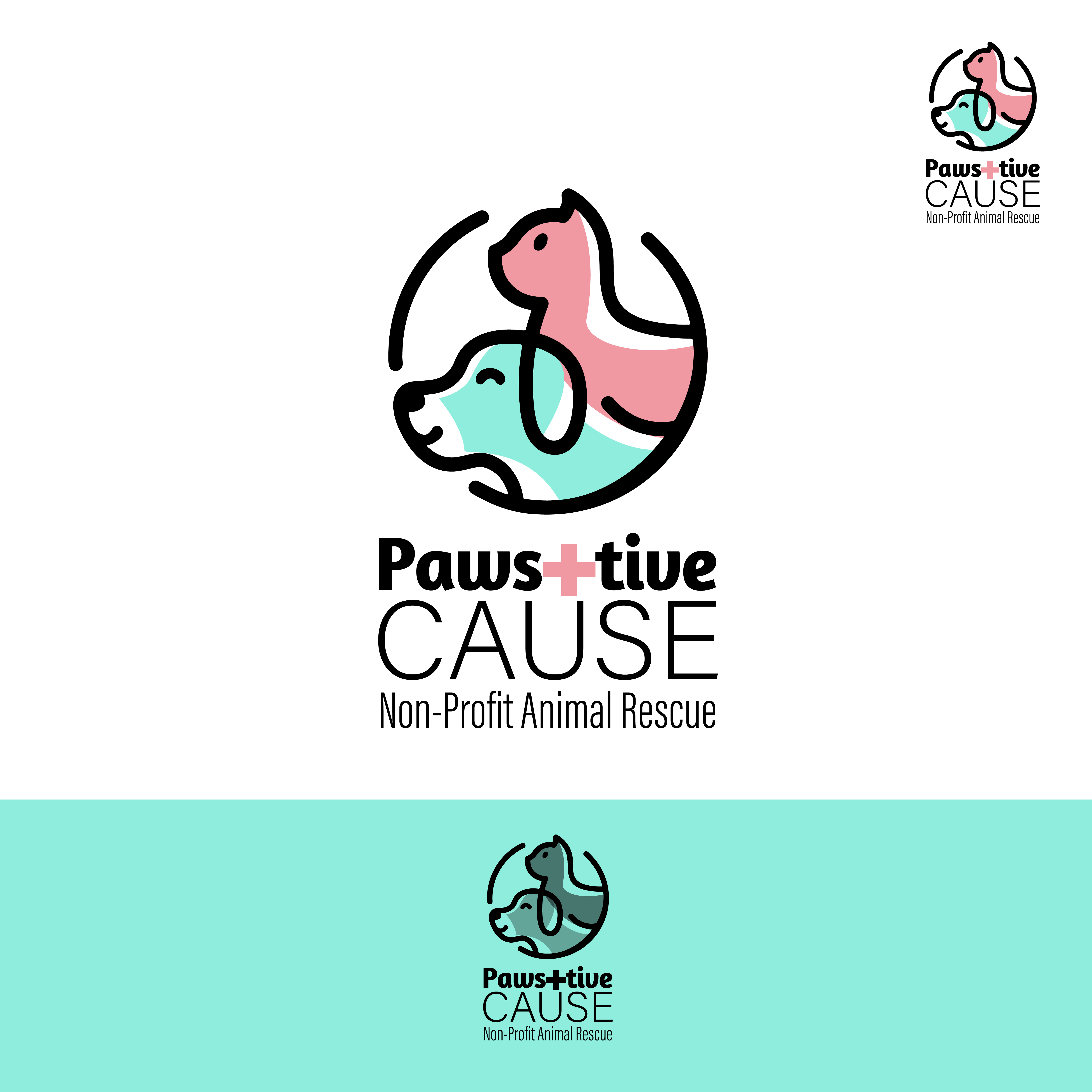 Logo Design by WholeBranding® for Pawsitive Care | Design #31543485