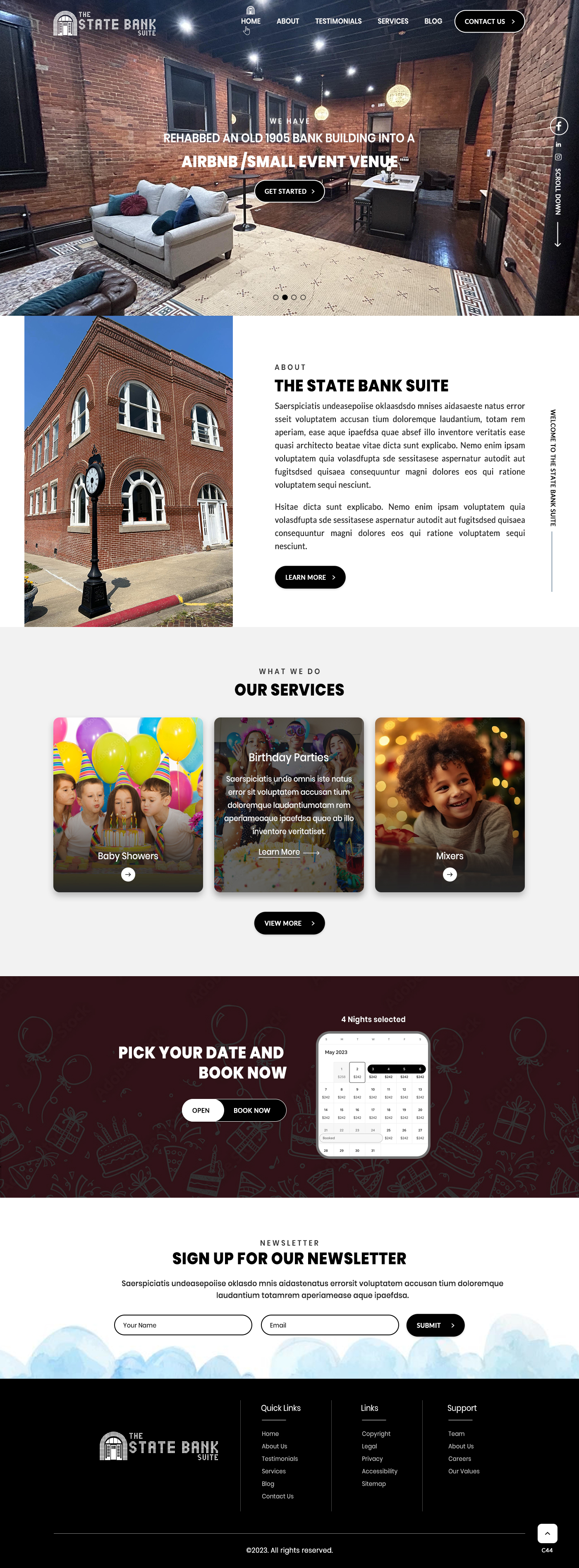 Web Design by pb for this project | Design #31505350