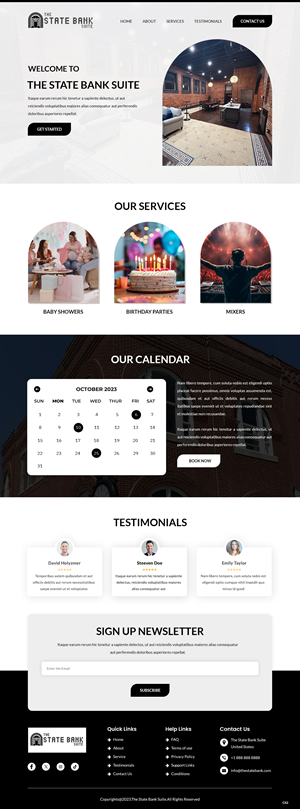 Web Design by pb for this project | Design: #31512803