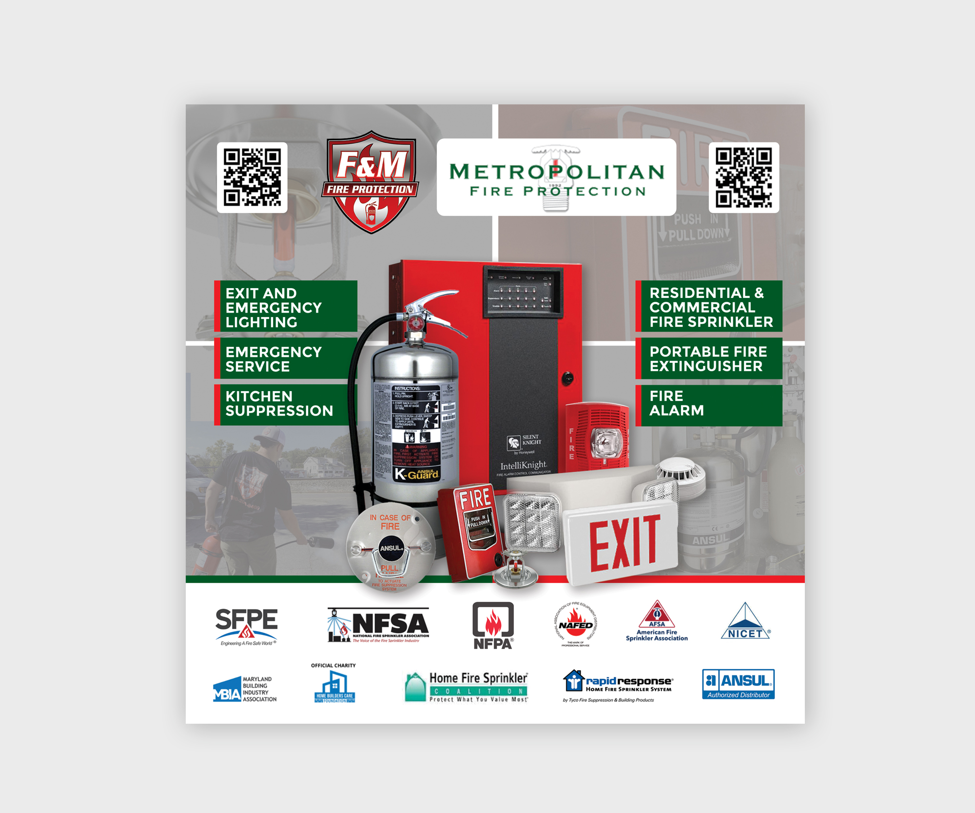 Poster Design by mscreations.lk for F&M Fire Protection | Design #31514030