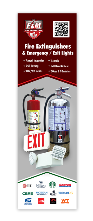Poster Design by mscreations.lk for F&M Fire Protection | Design: #31520788