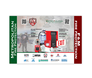 Design de Poster par mscreations.lk pour F&M Fire Protection | Design : #31537078