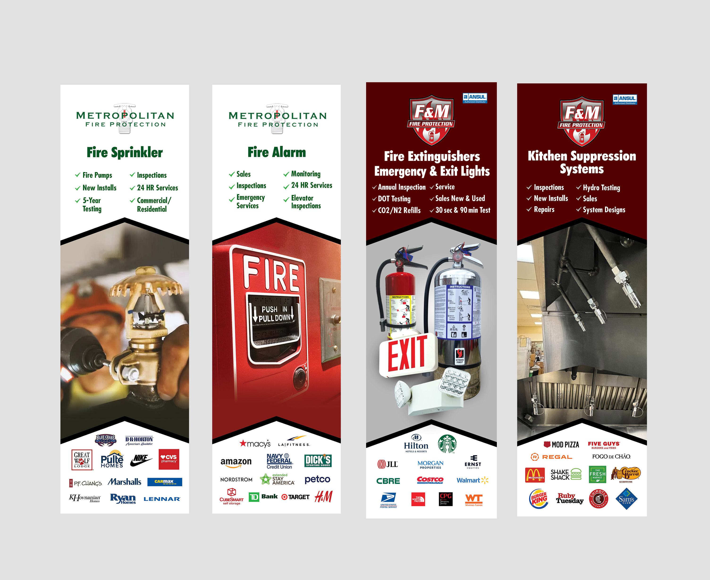 Poster Design by mscreations.lk for F&M Fire Protection | Design #31538278