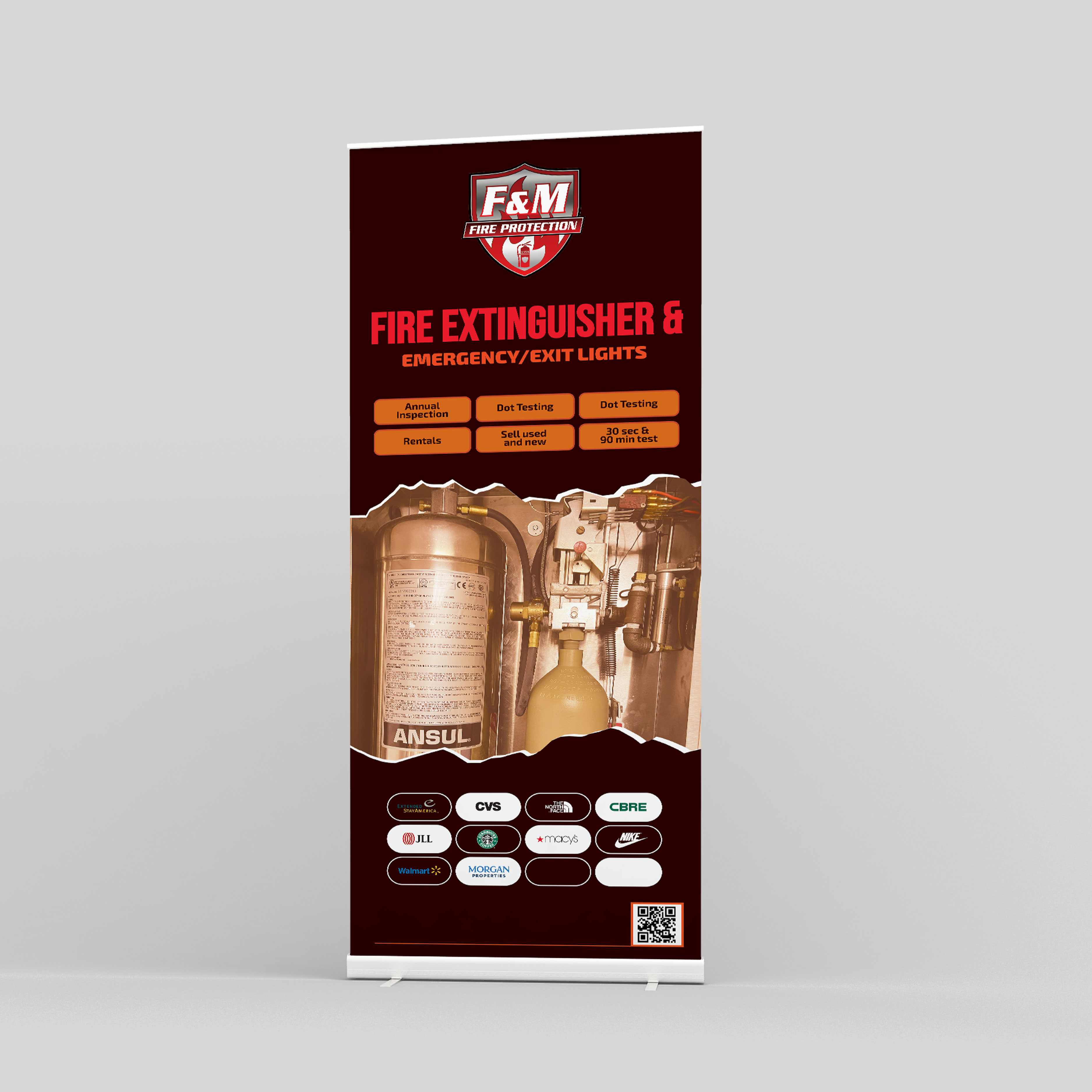 Poster Design by Usman_Live for F&M Fire Protection | Design #31512637