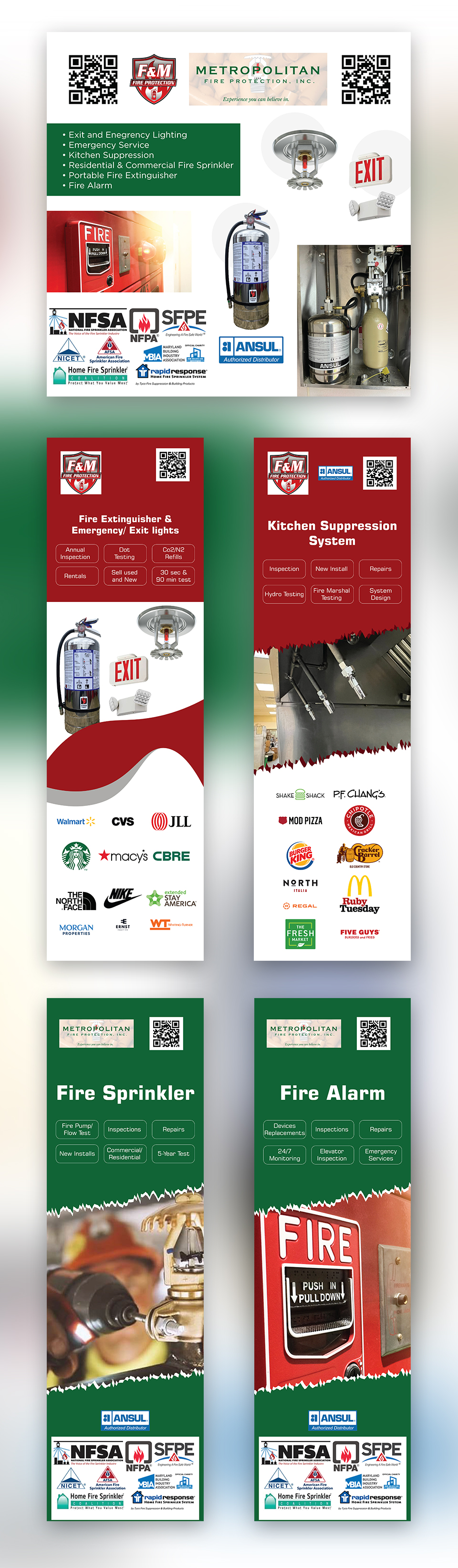 Poster Design by YourLogoMaster for F&M Fire Protection | Design #31518267