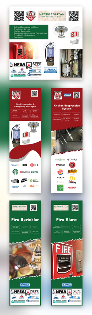 Poster Design by YourLogoMaster for F&M Fire Protection | Design: #31518267