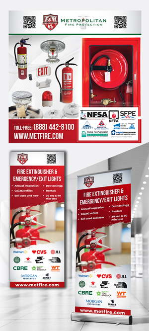 Poster Design by creativemood438 for F&M Fire Protection | Design: #31511652