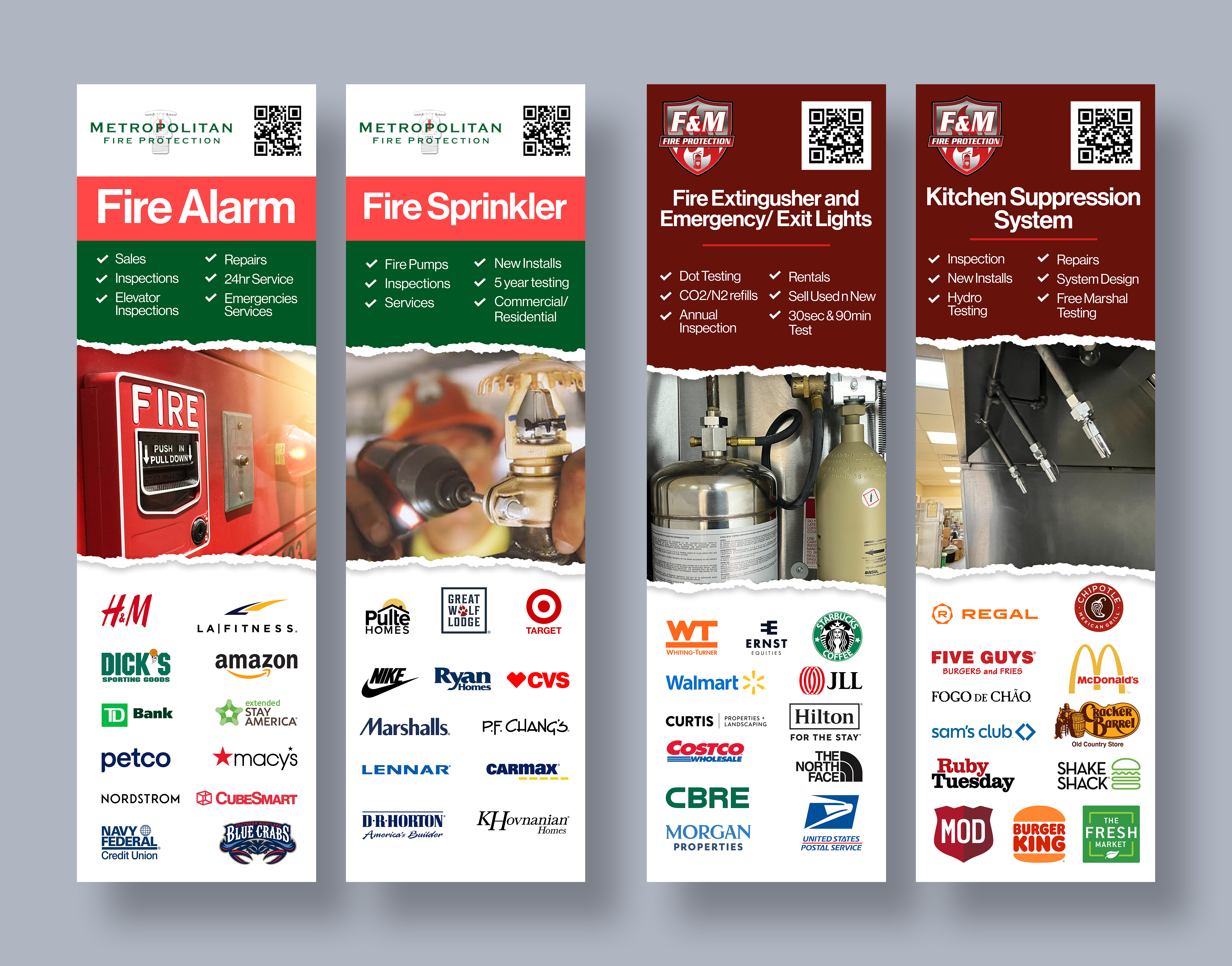 Poster Design by Graphic Guy for F&M Fire Protection | Design #31518821