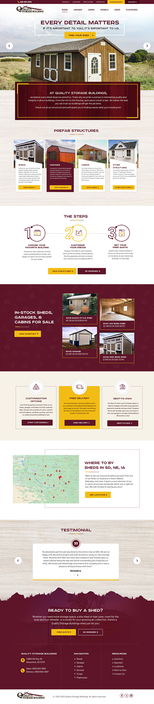 Web Design par Blue Sparrow pour E-Impact Marketing | Design : #31513357