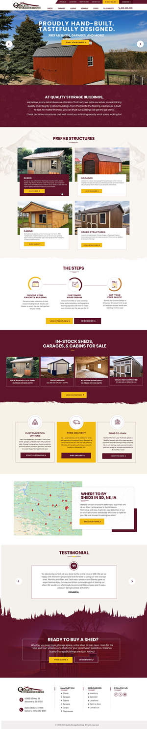 Web Design par Blue Sparrow pour E-Impact Marketing | Design : #31513358