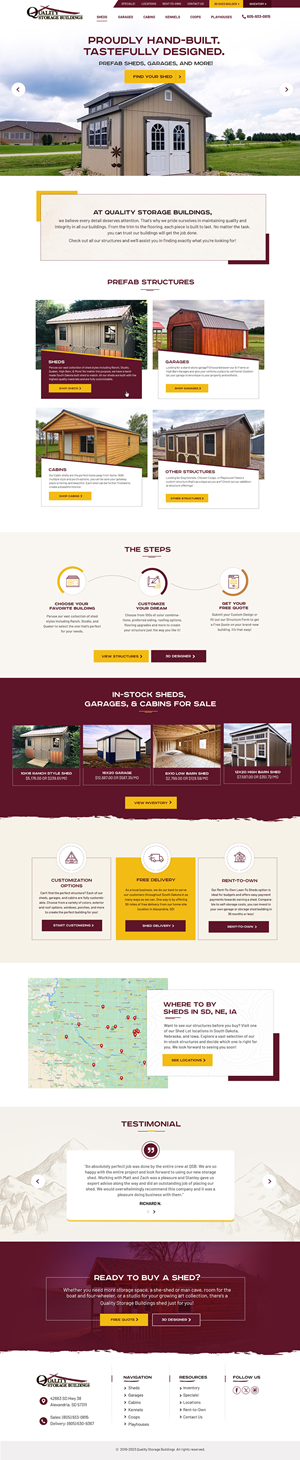 Web Design par Blue Sparrow pour E-Impact Marketing | Design : #31513359