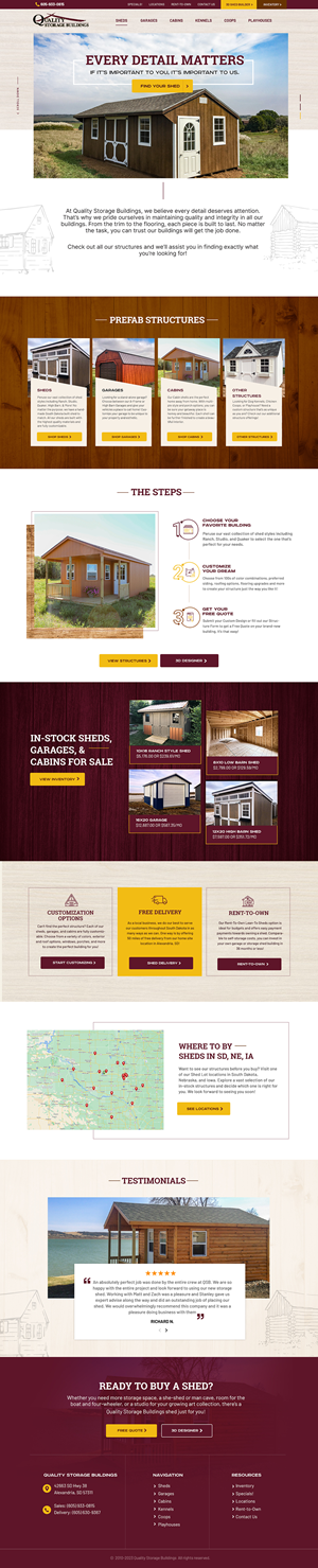 Web Design par Blue Sparrow pour E-Impact Marketing | Design : #31515362