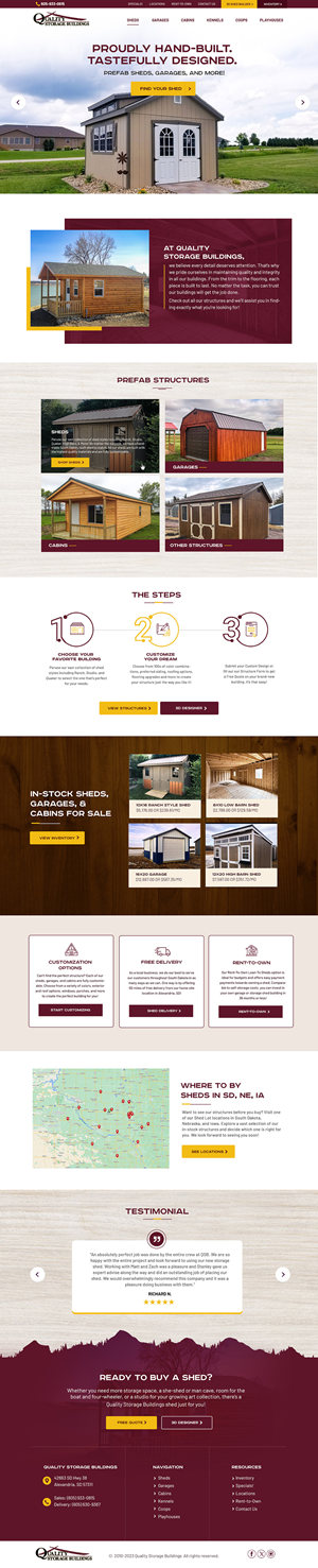 Web Design par Blue Sparrow pour E-Impact Marketing | Design : #31608434