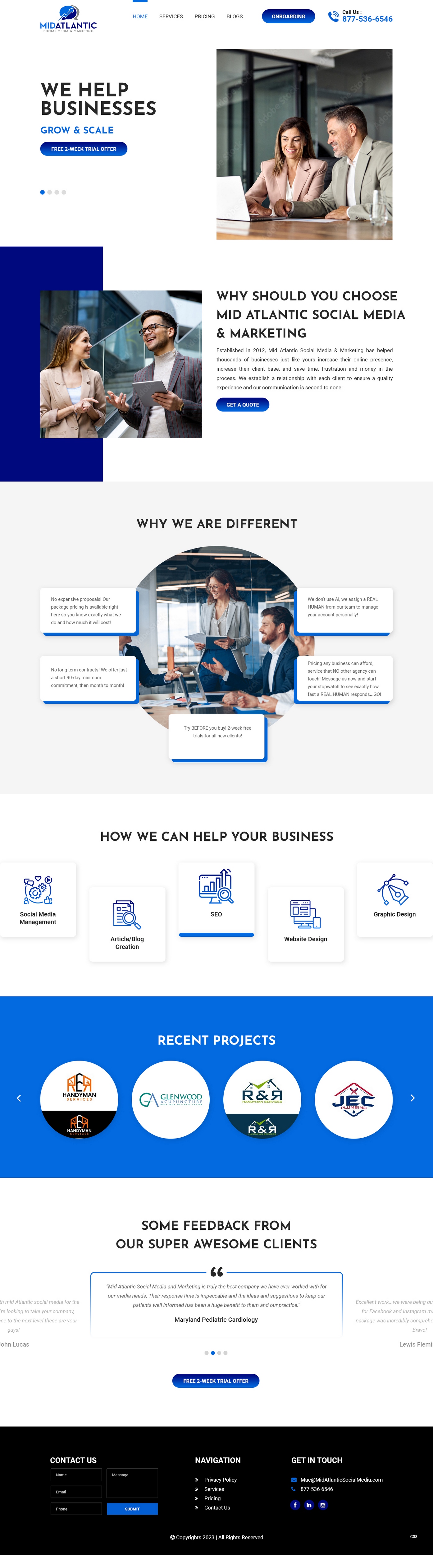 Design de Page d'Accueil par pb pour Mac Cassity Enterprises | Design #31512728