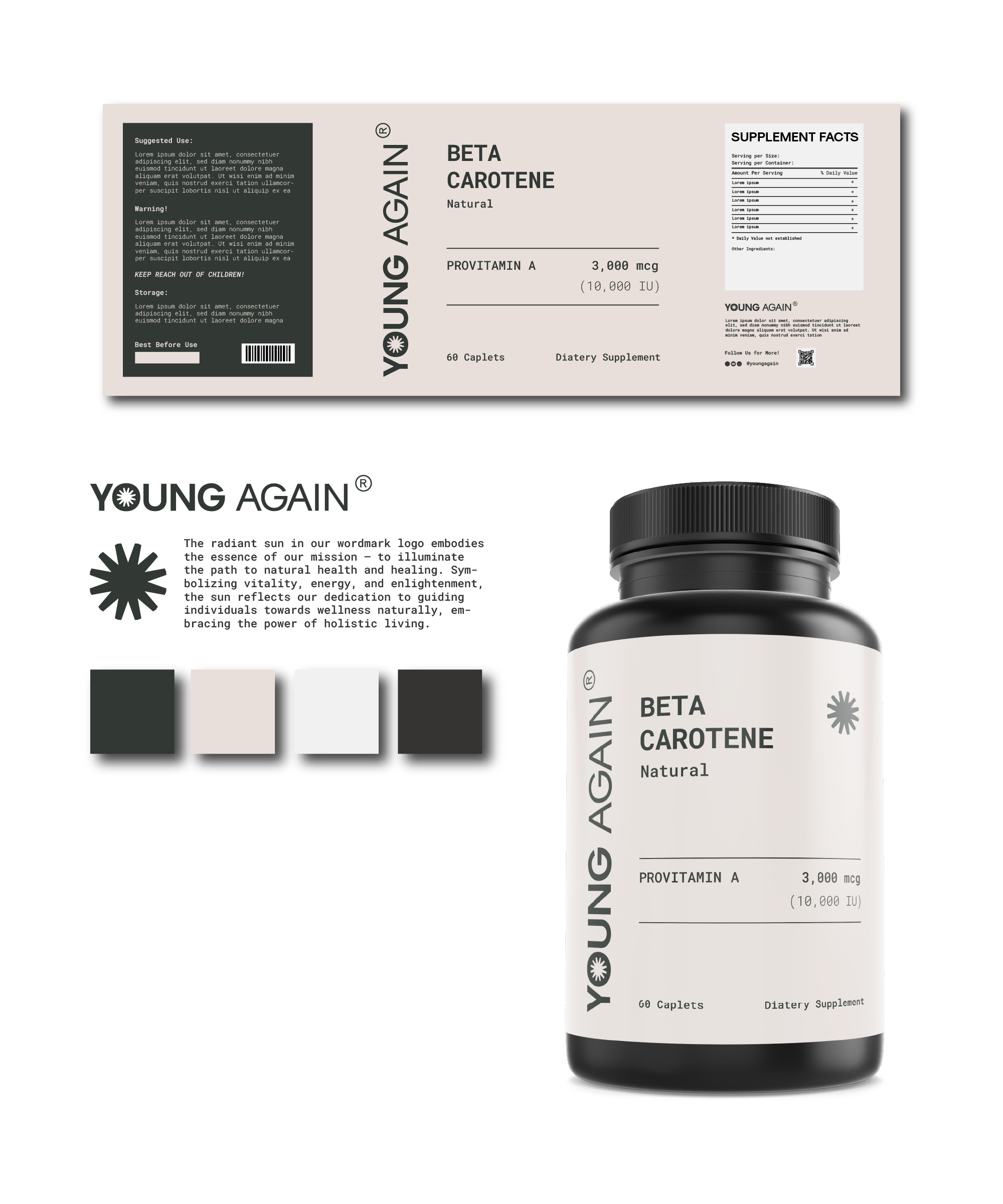 Etikett-Design von pjthn für Young Again | Design #31541591