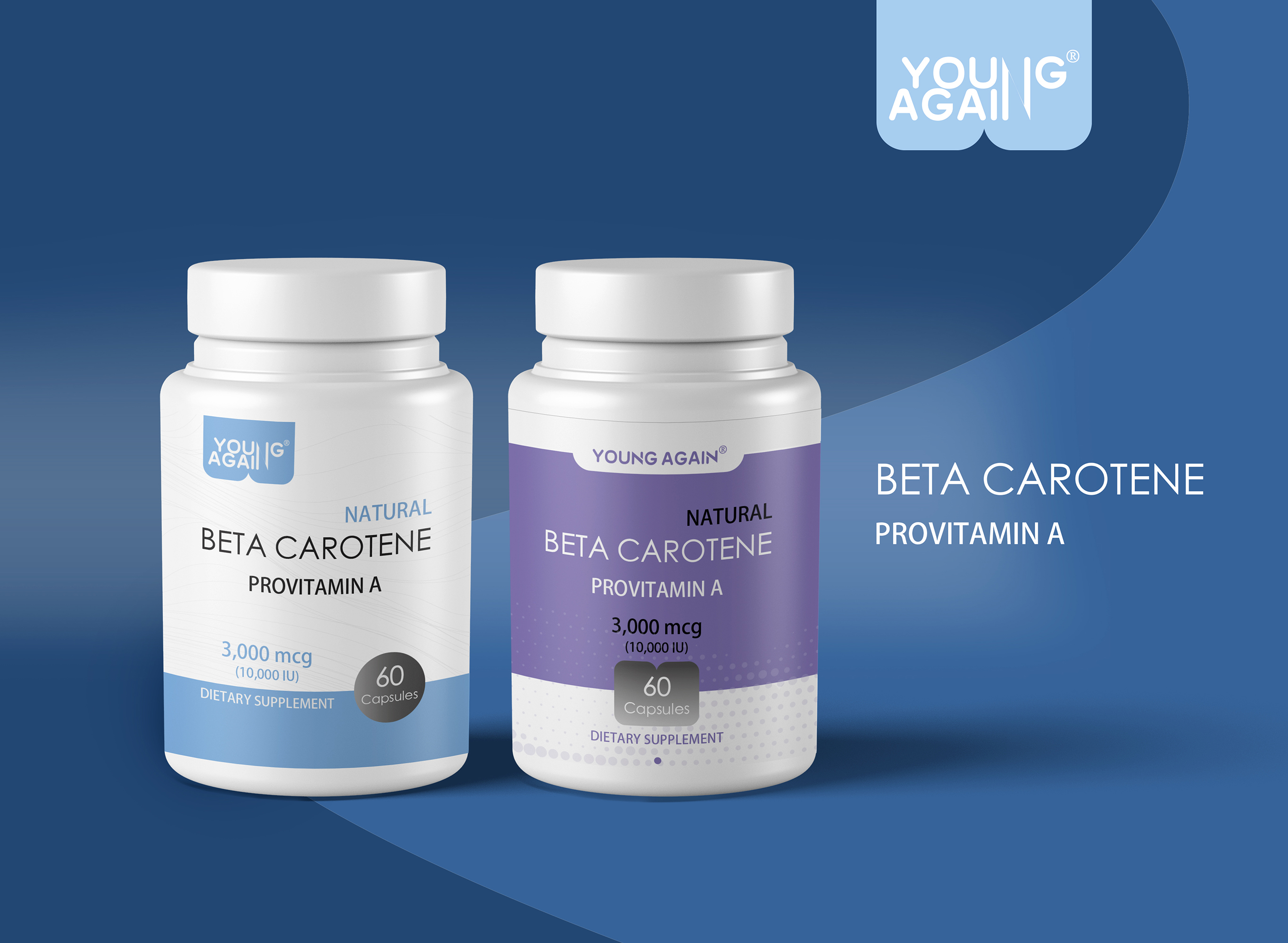 Diseño de Etiqueta por homa shahi para Young Again | Diseño #31547618