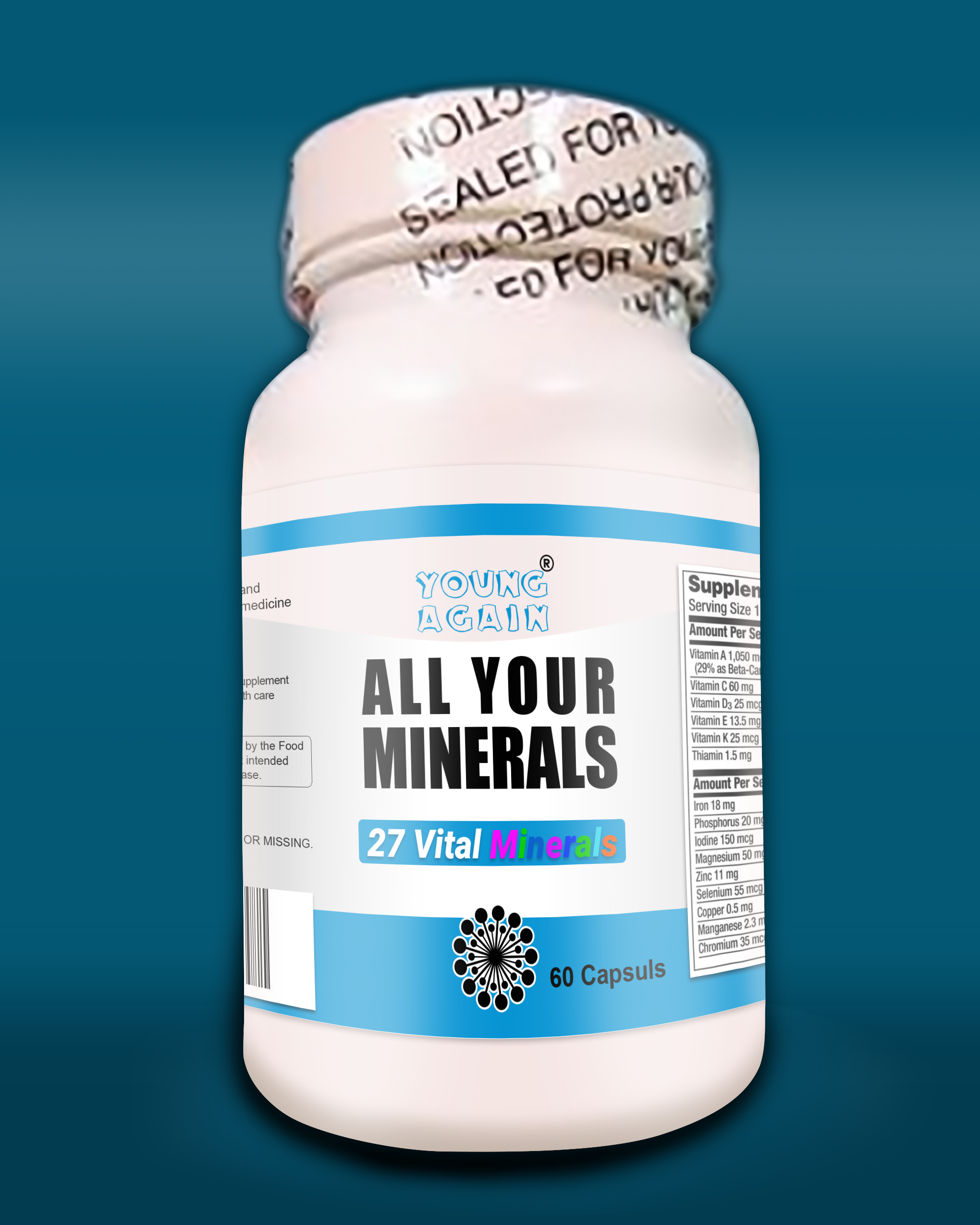 Label Design by nuhanenterpriseIT for Young Again | Design #31541377
