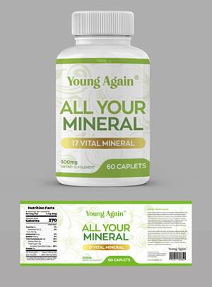 Label Design by Dzhafir for Young Again | Design: #31505664