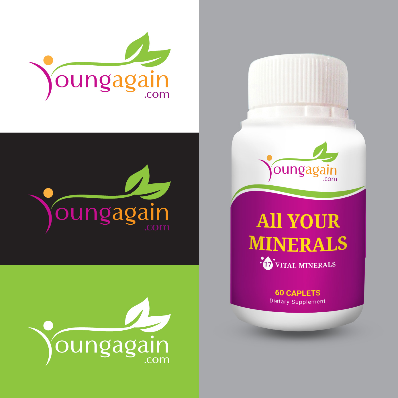 Label Design by Radsky17 for Young Again | Design #31515859