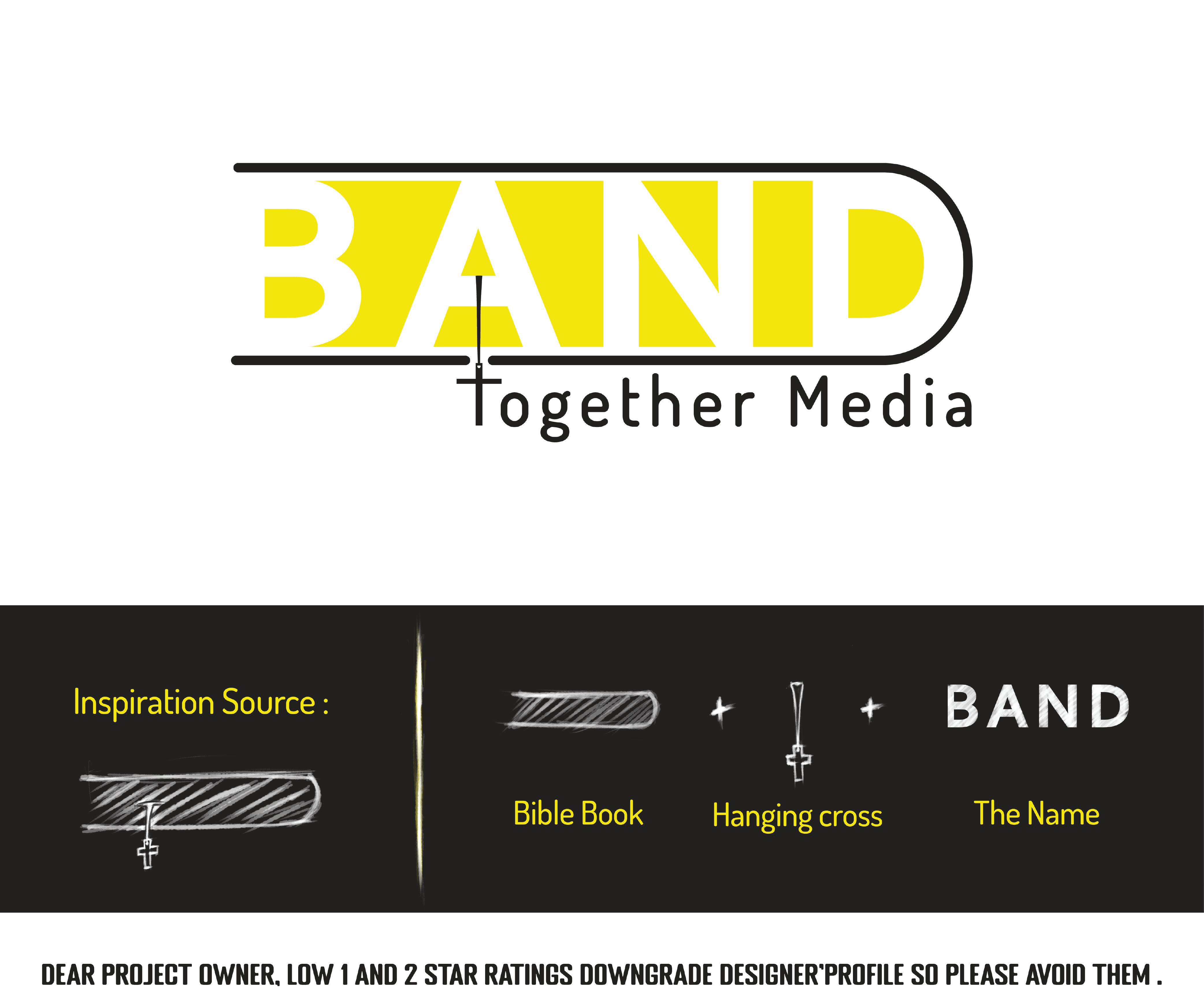 Design de Logo par Tha Don7 pour BAND Together Media | Design #31548516