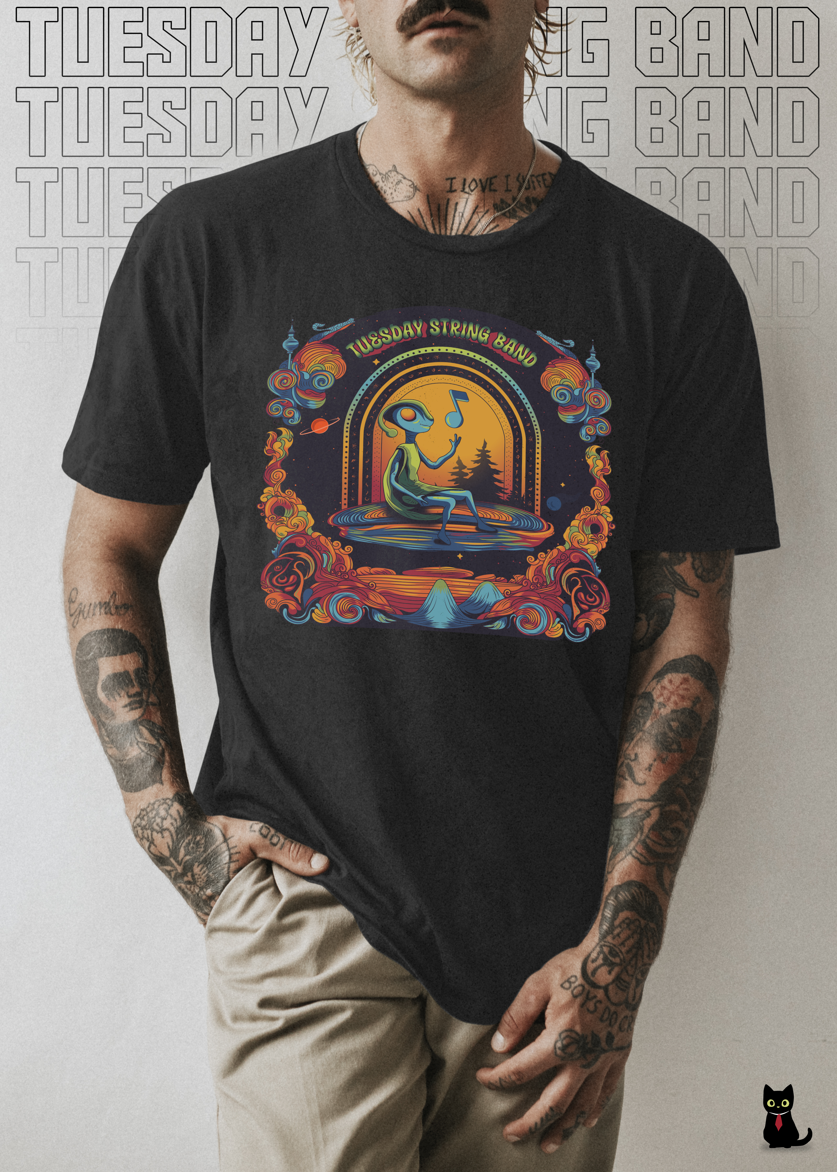 T-shirt Design by Mr. Cat - The Purrfessional Designer for this project | Design #31542596