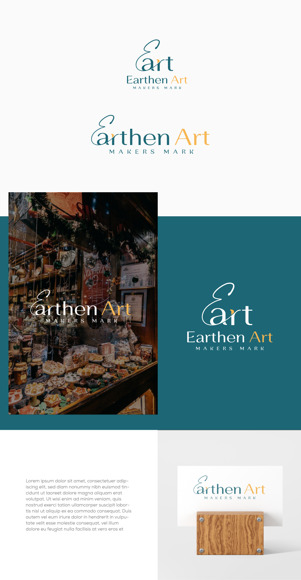 Logo Design by Mosa. Monira for Earthen Art | Design #31508546