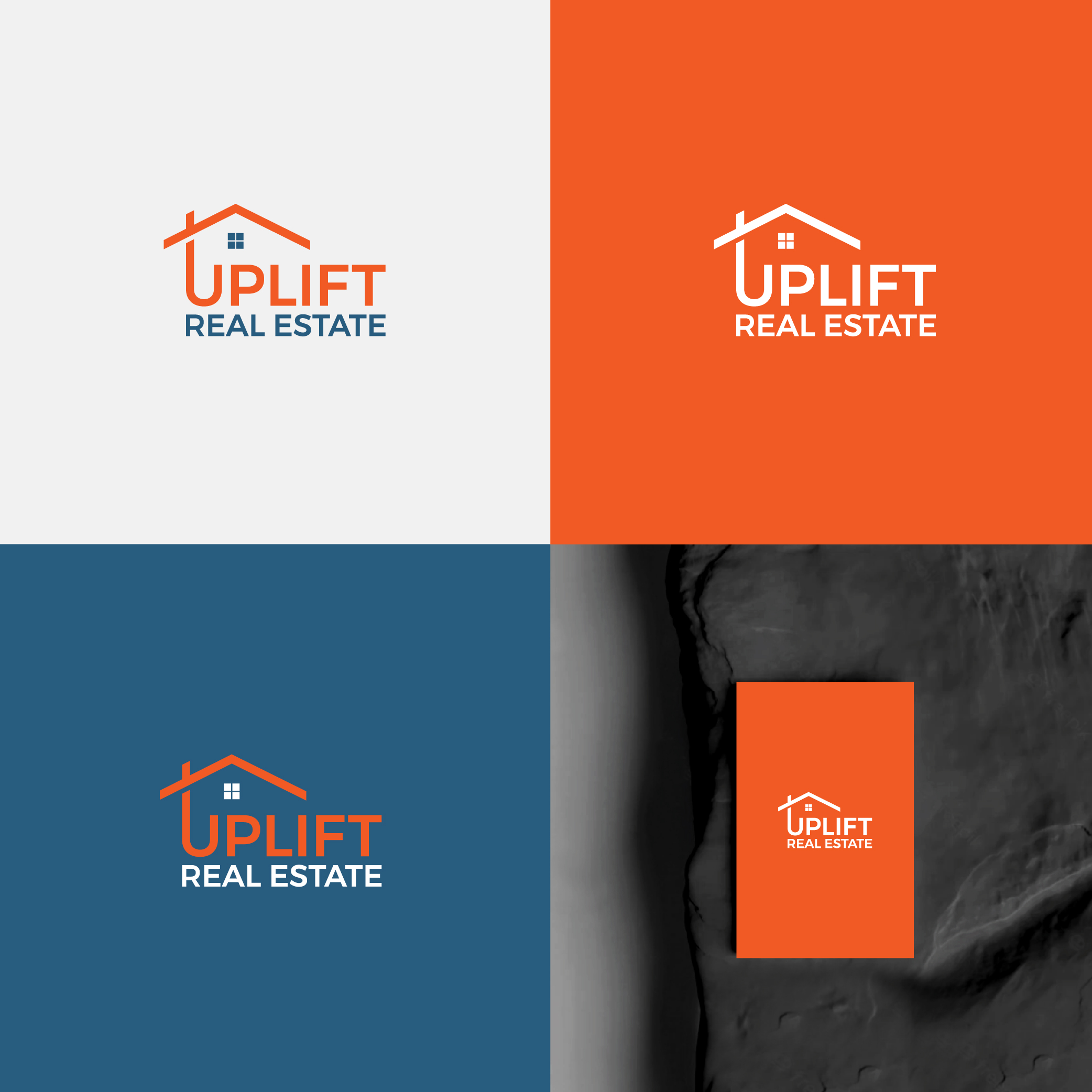 Elegant, Playful Logo Design for Uplift Real Estate by hsdesign42