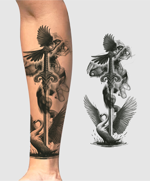 Tattoo Design by erikdesign