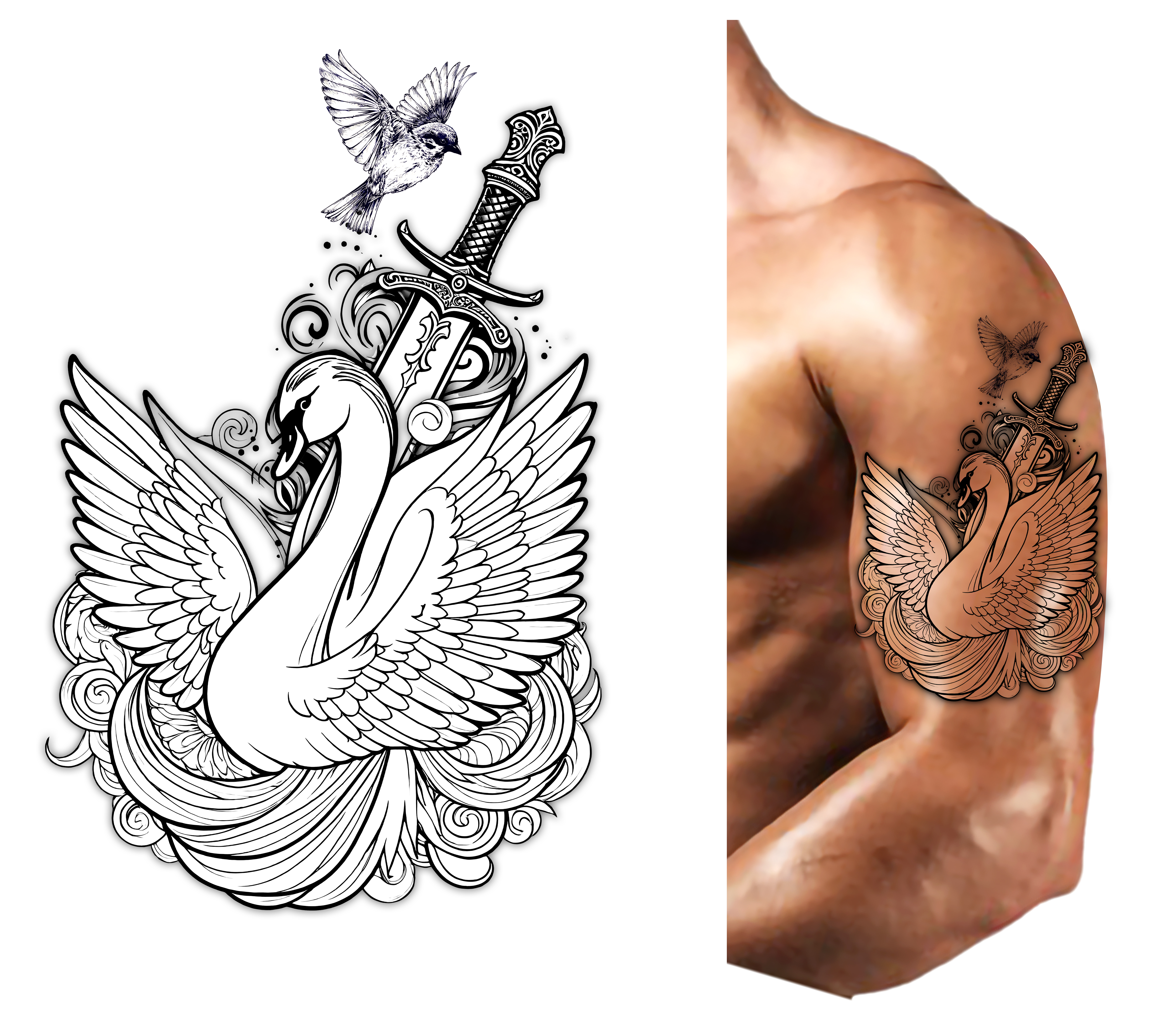 Tattoo Design by Golokapati for this project | Design #31529210